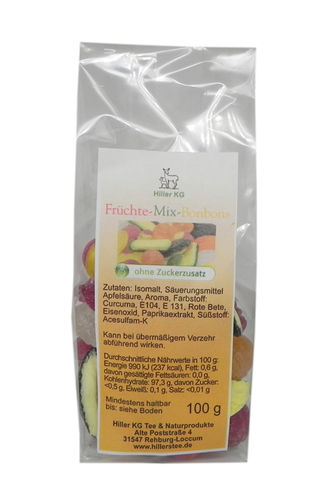 Früchte-Mix Bonbons 100 g