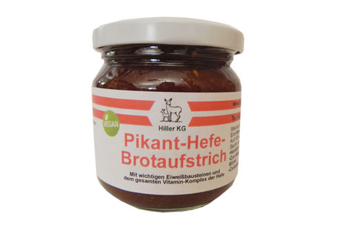 Pikant-Hefe-Brotaufstrich 250 g vegan glutenfrei