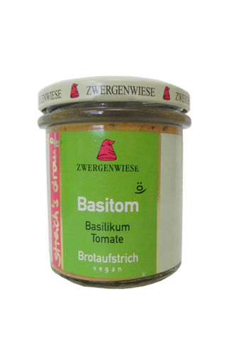 Bio Basitom Basilikum-Tomate-Brotaufstrich 160 g