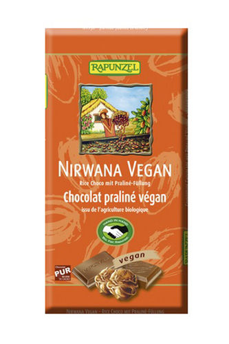 Bio Schokoladen-Kuvertüre "Nirwana Vegan" 100 g