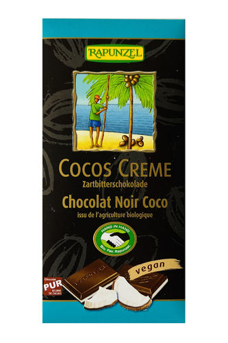 Bio Zartbitterschokolade "Cocos Creme" 100 g