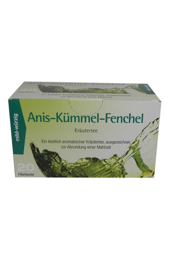 Tassenbtl. Kräutertee Anis-Fenchel-Kümmel 20 Stck.